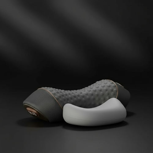 Memory Foam Heated Cervical Massage Pillow